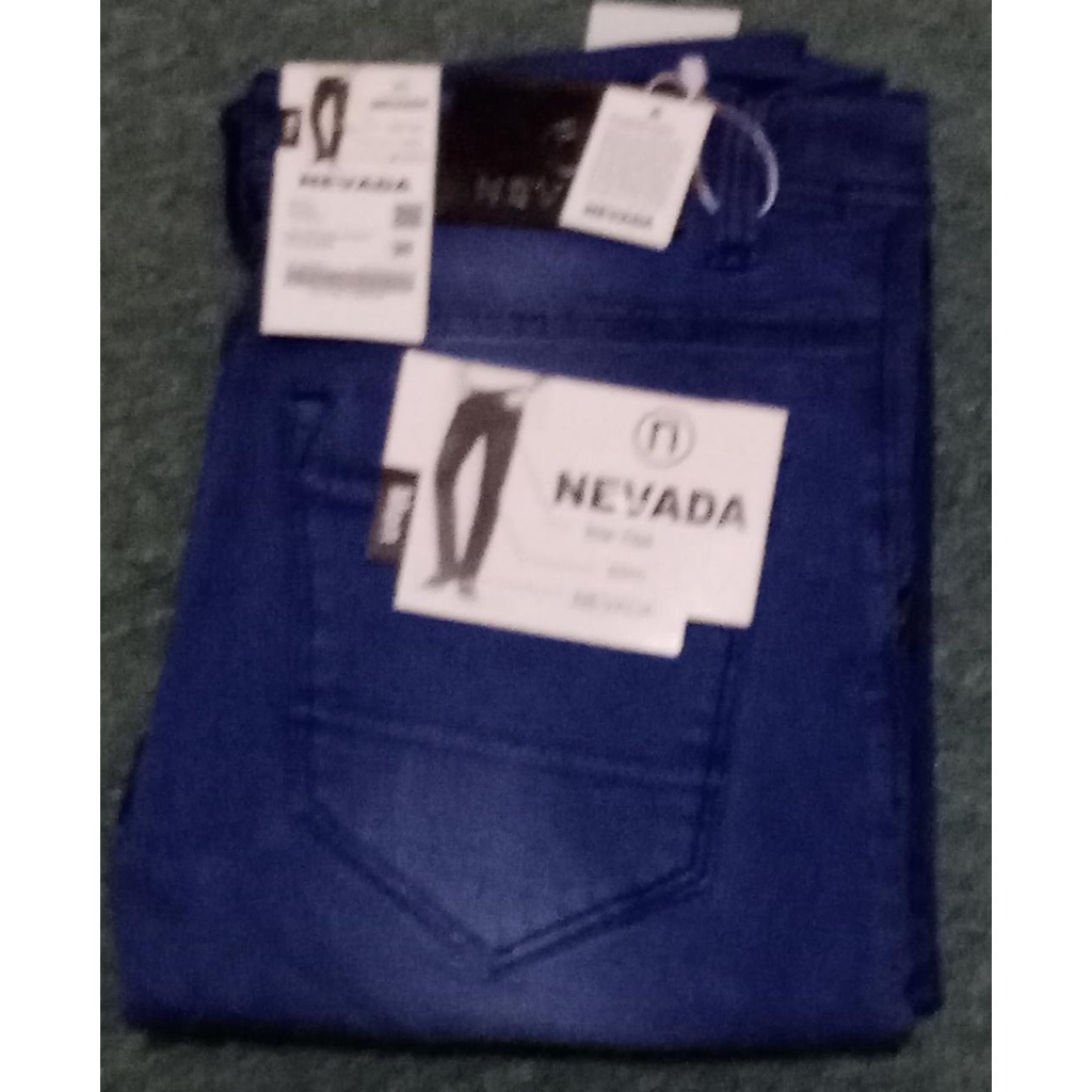 Celana jeans panjang pria jeans pensil slim Stret Melar Kwalitas Premium Quality