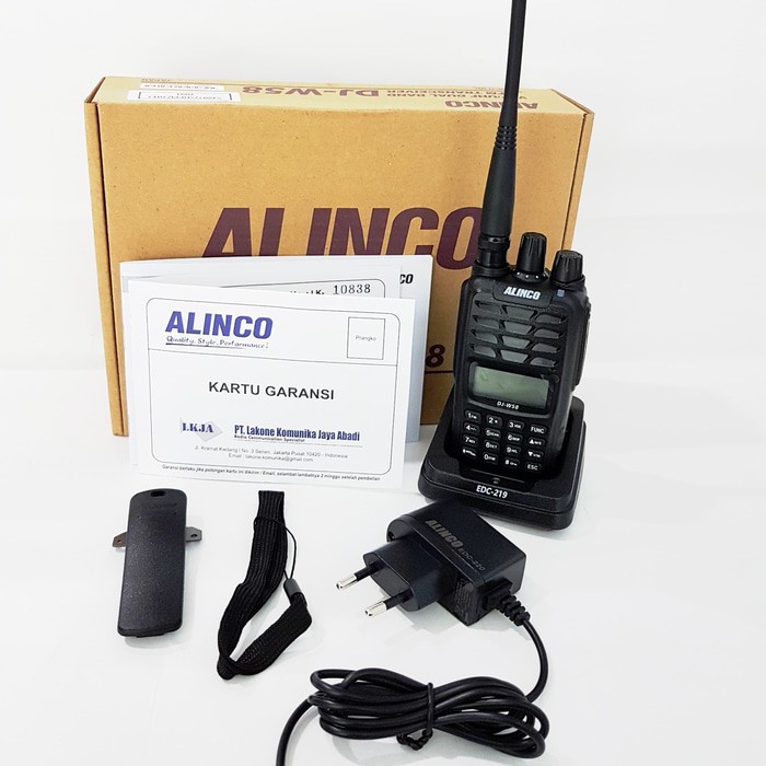 Ht Alinco DJ-W58 Dual Band Waterproof & Dustproof IP67