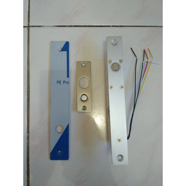 Alat penahan pintu Electric Drop Bolt Lock Delay 5 wire kunci rfid control