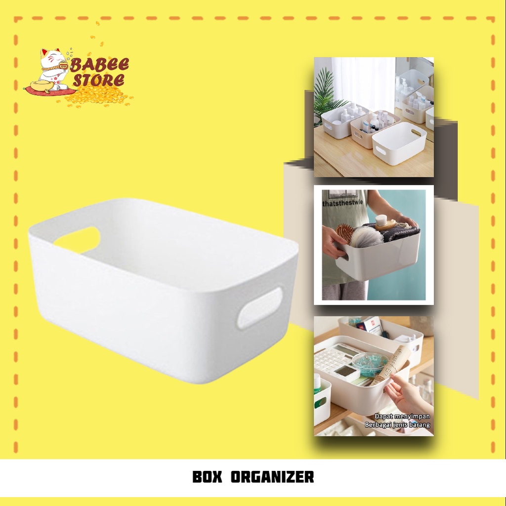 BABEE - STORAGE BOX ORGANIZER / KOTAK PENYIMPANAN SERBAGUNA / KERANJANG CONTAINER