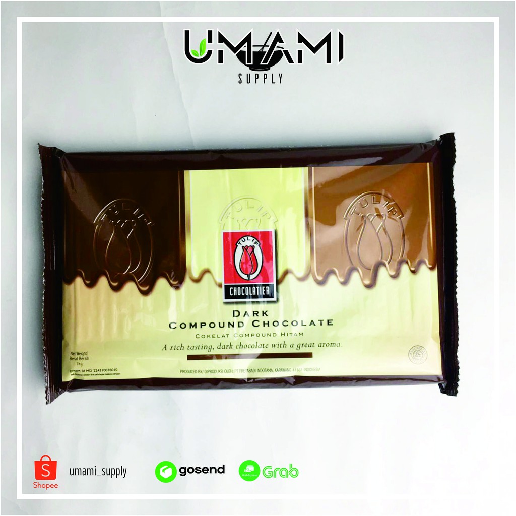 

Tulip - Dark Compound Chocolate - 1kg