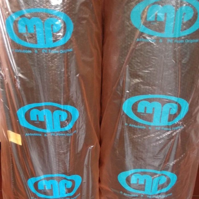 

Bubble wrap Hitam merk MP bungkus Orange/buble wrap MP