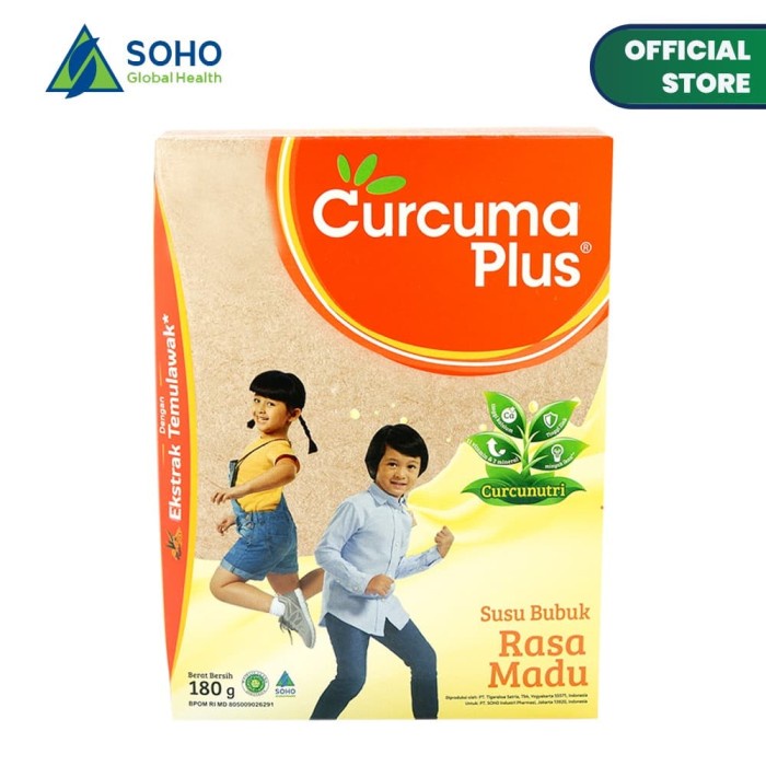 

BigSales-id : Curcuma Plus Susu Bubuk Ekstrak Temulawak - Madu 180g
