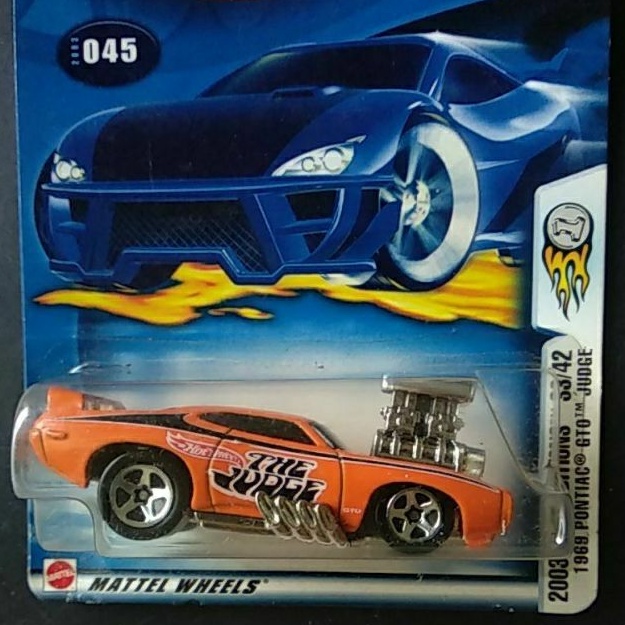 Diecast Hot Wheels 1969 Pontiac GTO Judge