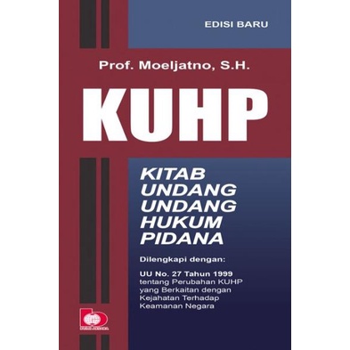

KUHP (Kitab Undang-Undang Hukum Pidana) TERUJI
