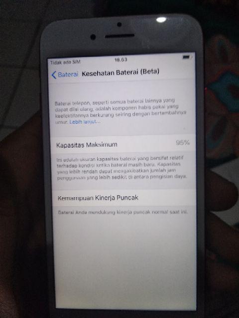 Iphone 7 32gb second fullset Normal ex inter  Shopee 