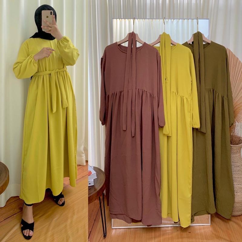 Rizka Tunik Rayon Crincle Premium