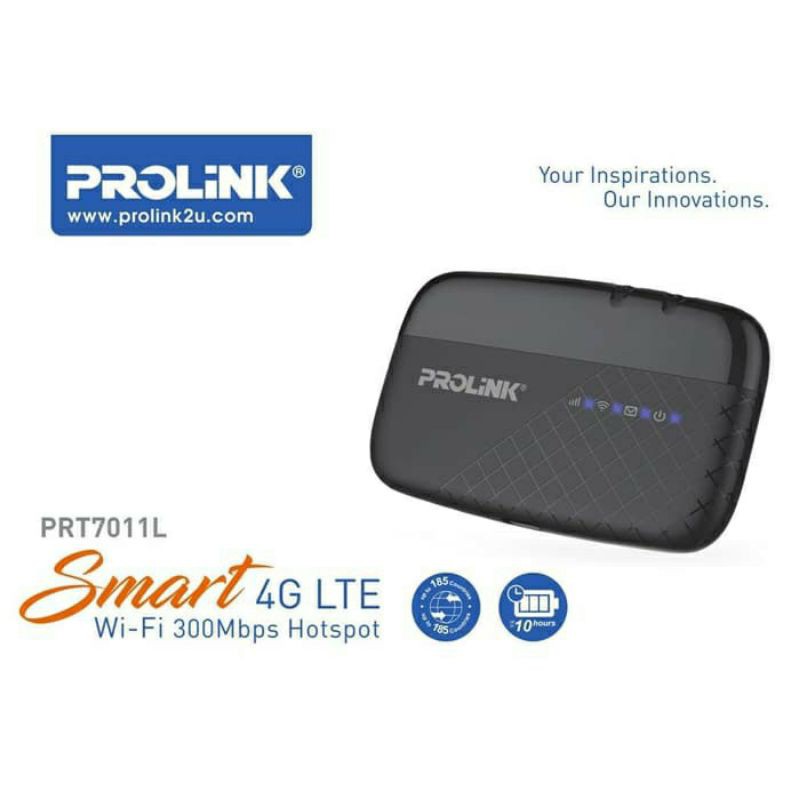 Modem Mifi PROLiNK PRT7011L 4G LTE UNLOCK ALL OPERATOR