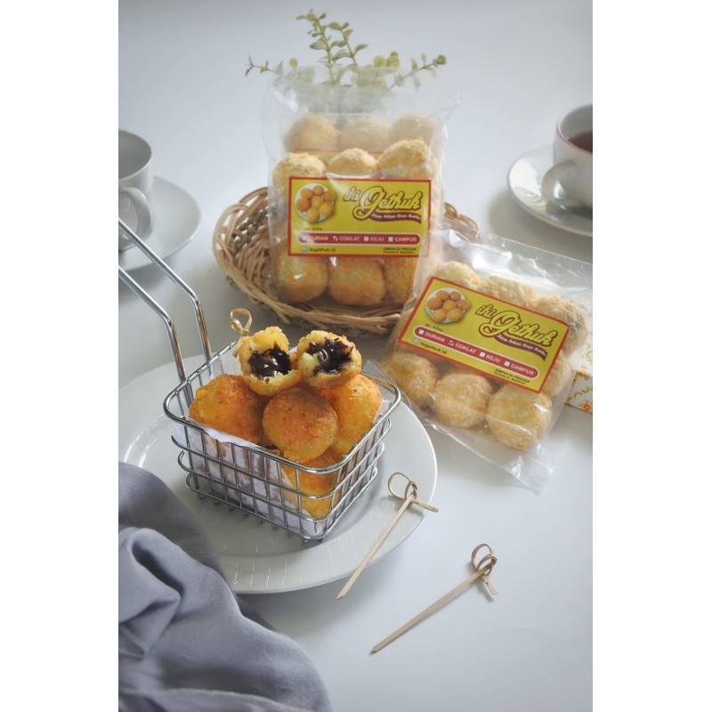 Gethuk Crispy / Gethuk Goreng isi Coklat Lumer (Frozen)