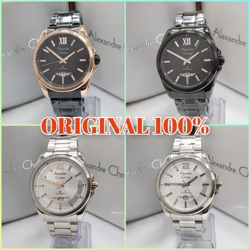 ⭐TERLARIS⭐ Alexandre Christie Jam Pria AC8473