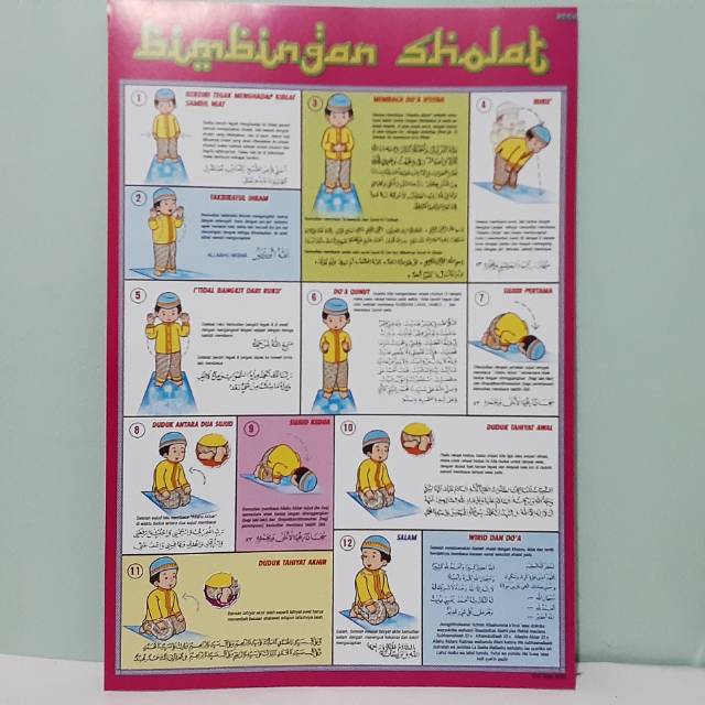 Poster Bimbingan Sholat Ringkas