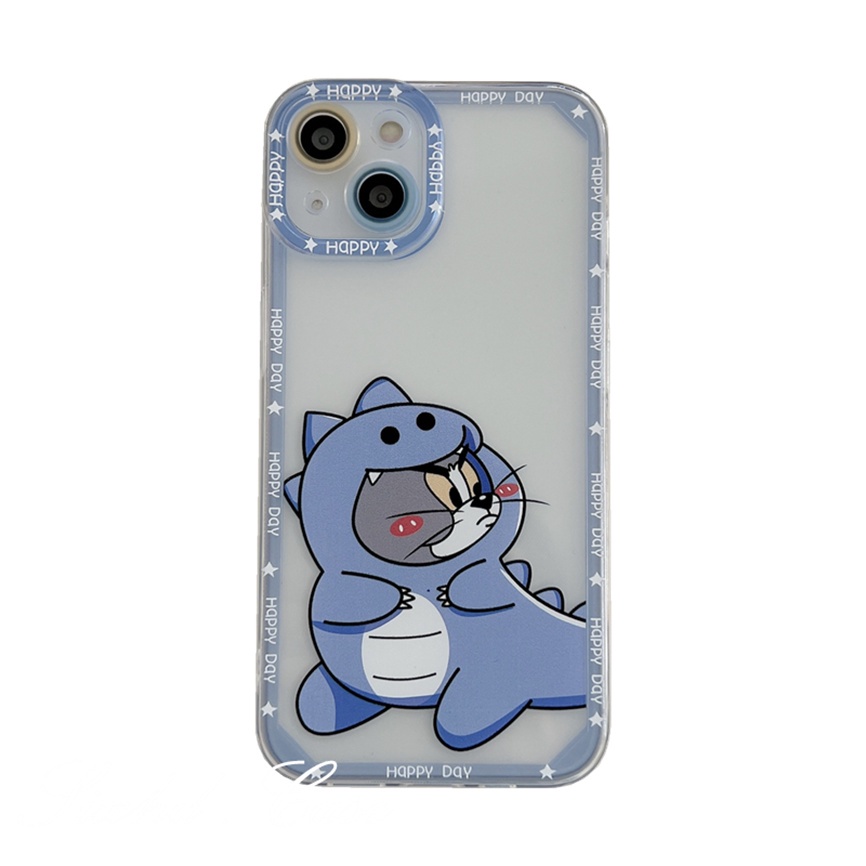 Couple Case Redmi Note 11 11s 10 9 8Pro Redmi 10C 10 9T 9C 9A 9 8 Xiaomi Poco X3Pro NFC Gambar Kartun Kucing Dan Tikus Lucu Casing