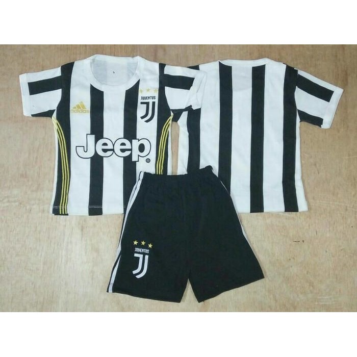 Juventus Third - Setelan Kaos Baju Bola Anak Bayi