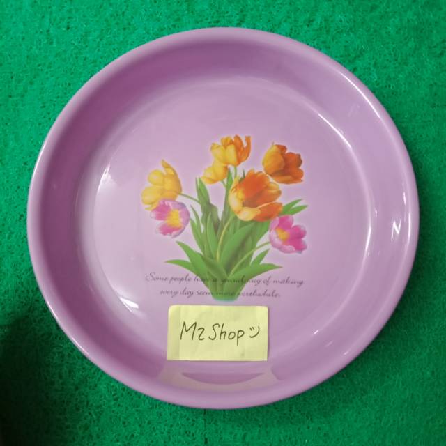 Nampan bulat nampan kecil nampan bulat kecil wadah saji nampan plastik nampan miurah nampan calista