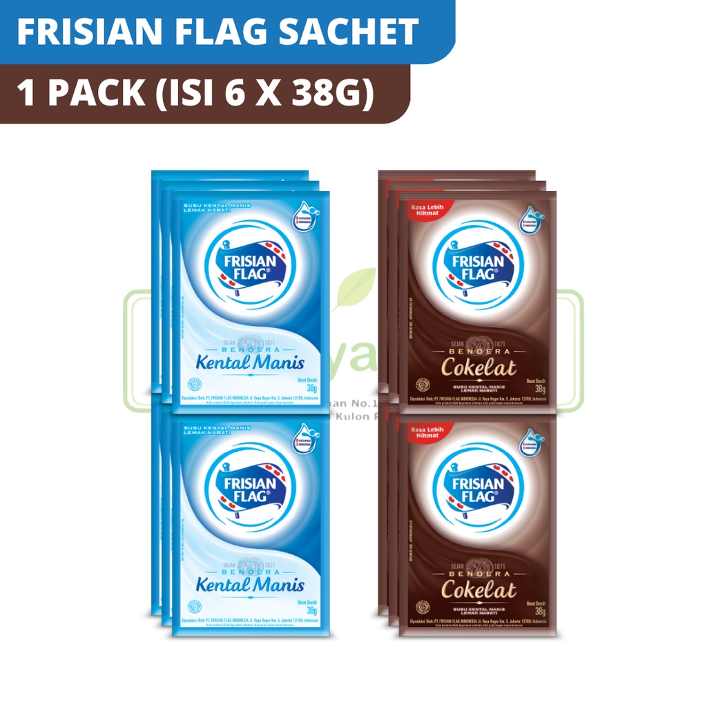 

FRISIAN FLAG SACHET ISI 6 X 38GR