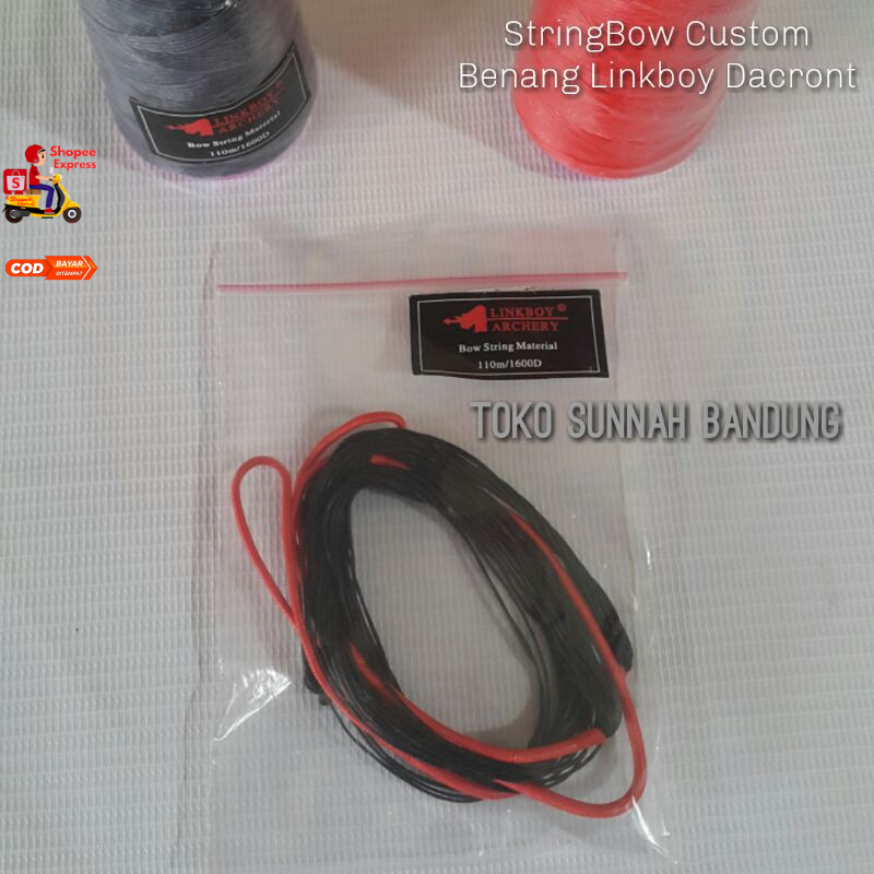 String busur panah string horsebow/longbow/recurve/bending custom