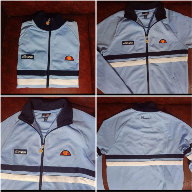 tracktop ellesse rimini top light blue