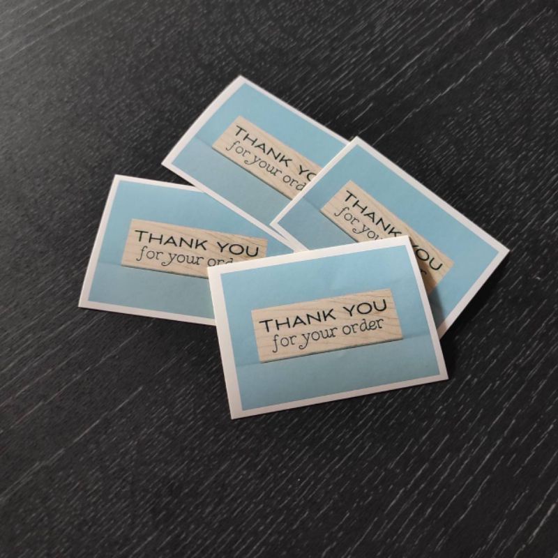 

Kertas Stiker Thank you untuk olshop 20pcs kertas label olshop