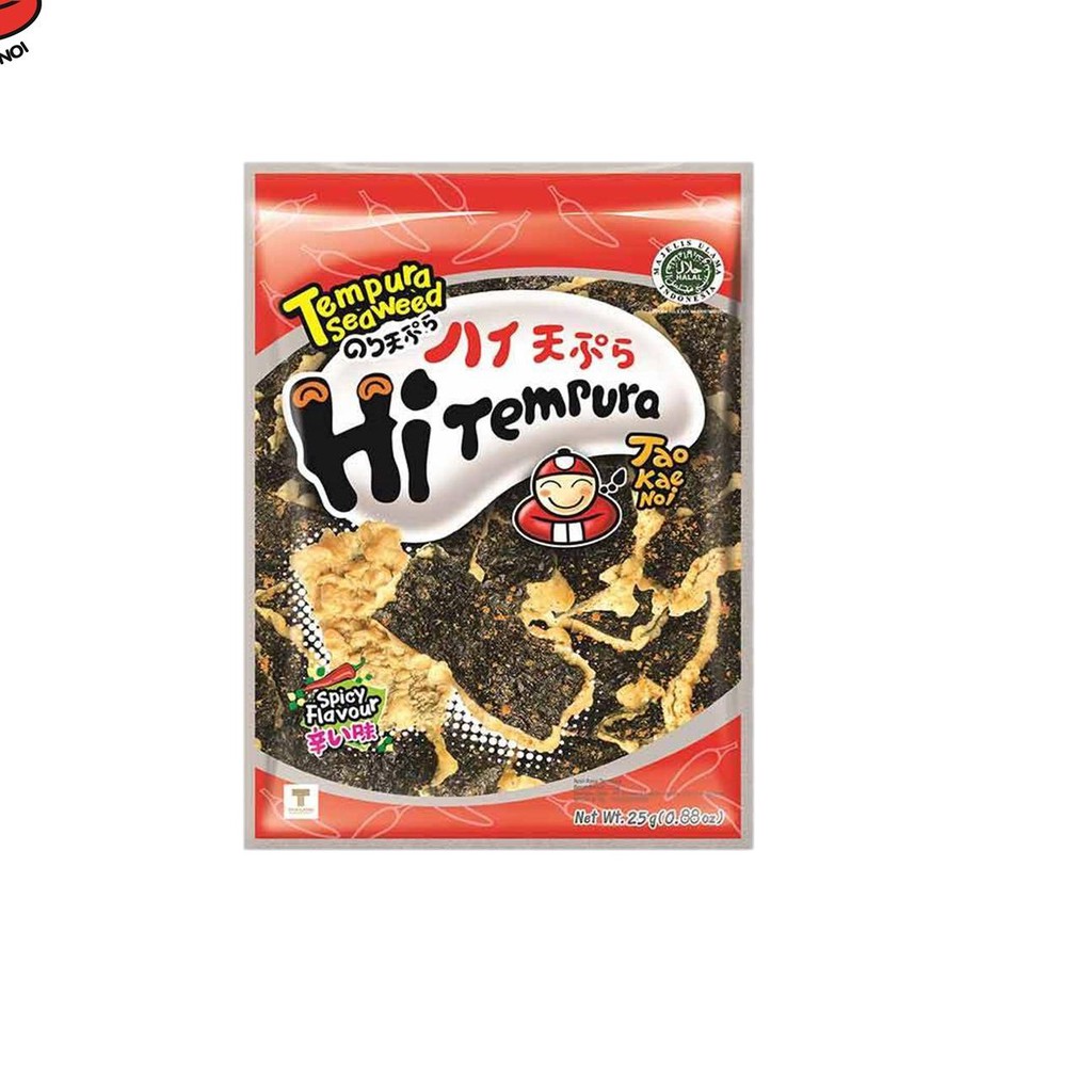 

[KODE BARU ] Tao Kae Noi Hi Tempura Spicy 25 gr x 3 pcs TERBARU..!!