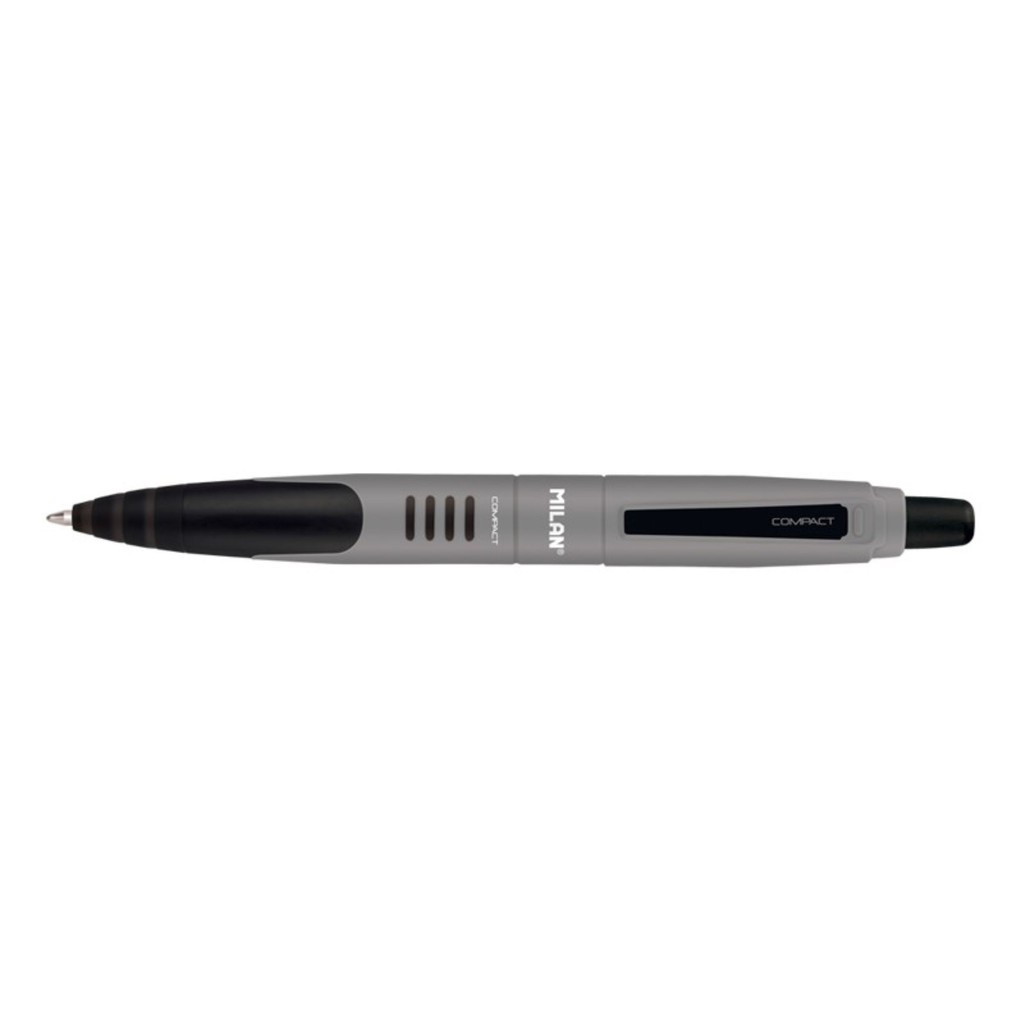 

[BMS Bekasi] Milan Compact Pulpen / Ballpen / Pena 1 mm Tinta Black - 176568902