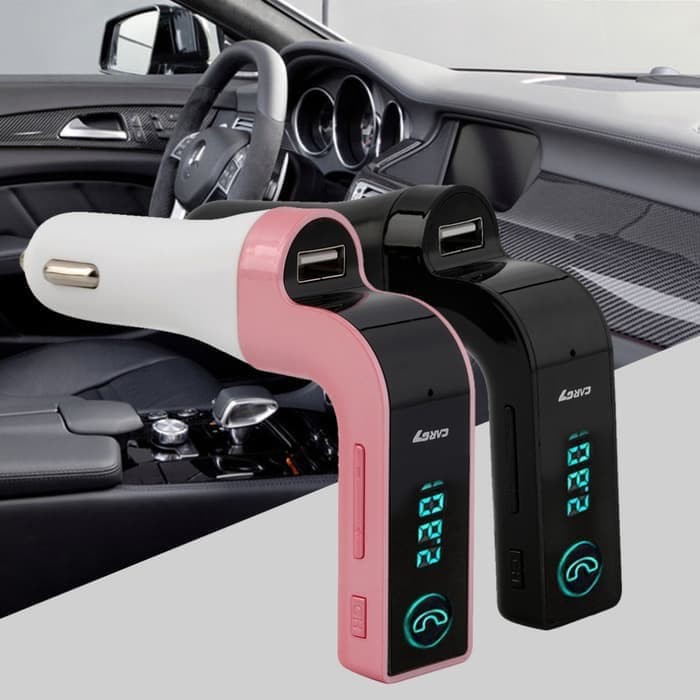 [COD] MODULATOR G7 BLUETOOTH TRANSMITTER - SAVER CAR CHARGER MOBIL LIGHTER