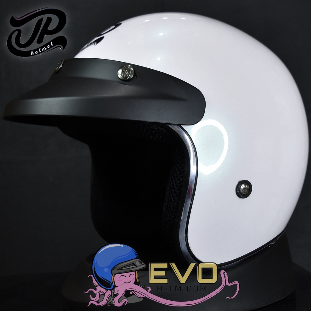 HELM BOGO JPX_JP NEW BIGIE_SOLID - PEARL WHITE