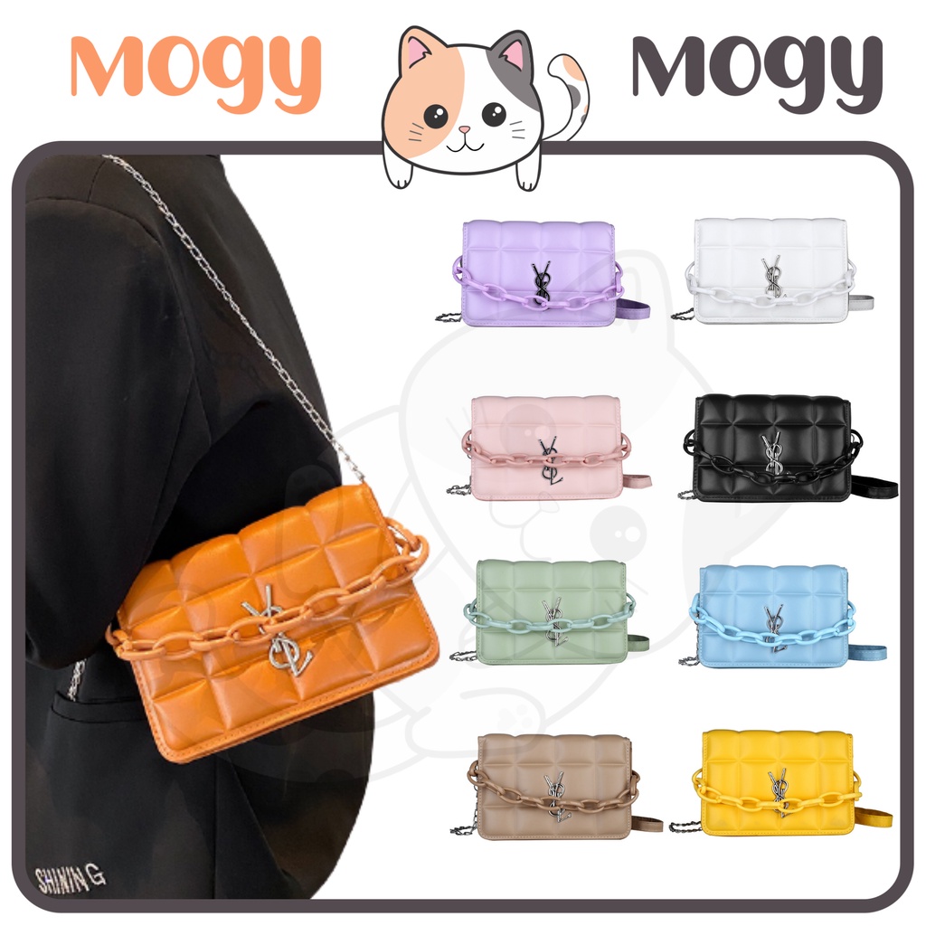 MOGYMOGY MG1438 Tas Selempang Wanita Model Kotak Tas Sling bag Tas   Fashion