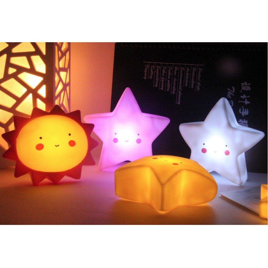 Lampu Tidur LED Night Lamps ANAK motif Karikatur Unik Hadiah Gift