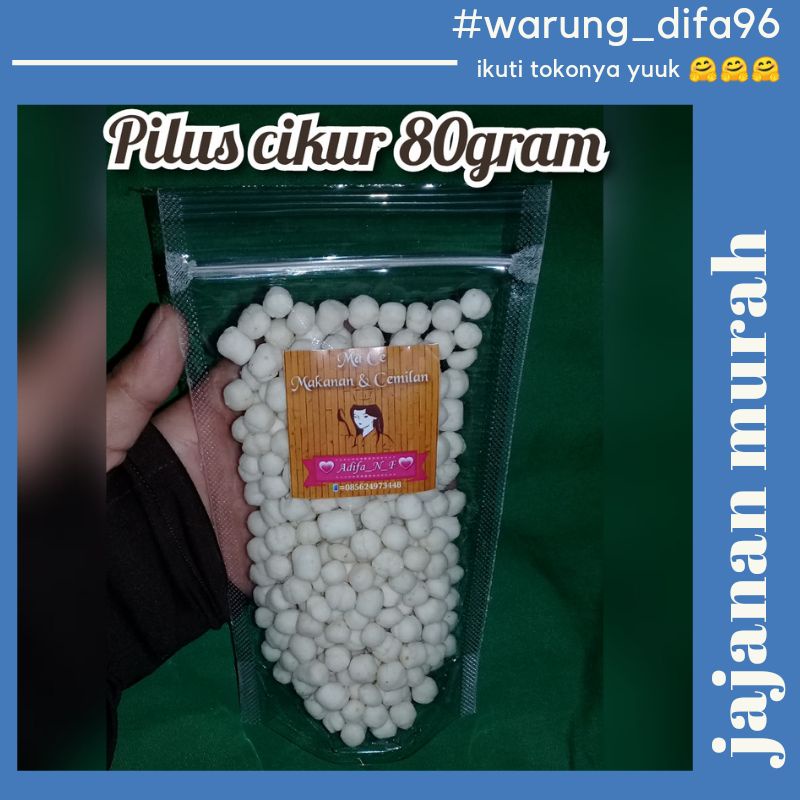 

PILUS CIKUR KEMASAN 100gram