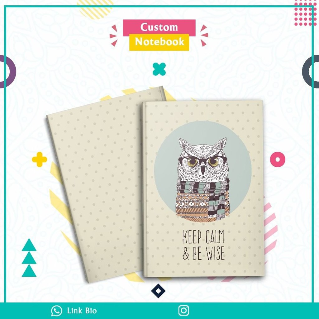 

Jual Notebook Custom | Buku Tulis Custom | Binding | A5