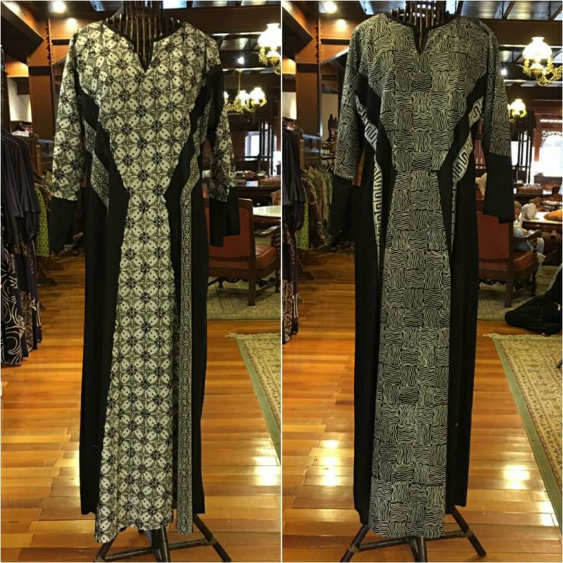 SALE  Abaya Katun by Dian Pelangi TERBARU Busana Muslim Gaun Pesta Batik Wanita Cantik Formal
