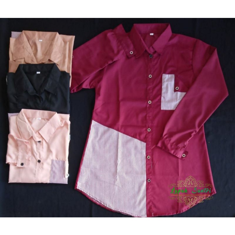 Hemat Tunik Santri Putri  Bahan Toyobo Murah | Atasan Santri | Atasan Santri Putri | Tunik Santriwat