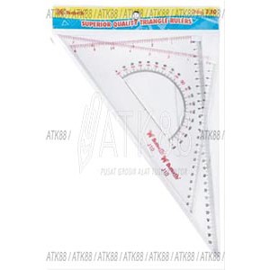 

penggaris segitiga butterfly - J10 /TERLARIS/TERMURAH