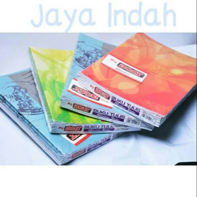 

Original buku tulis big boss 42 Lembar dapat 1 pack. buku tulis besar