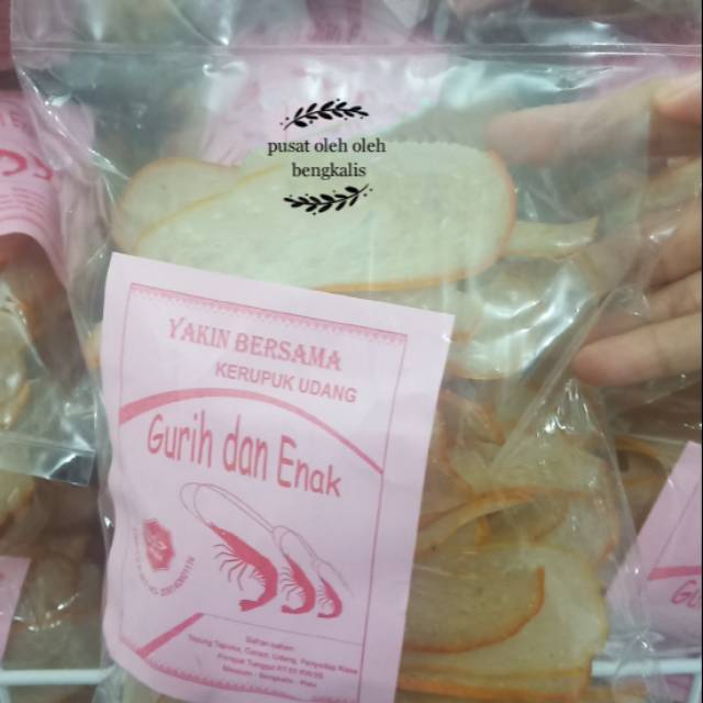 

Kerupuk udang asli bengkalis riau