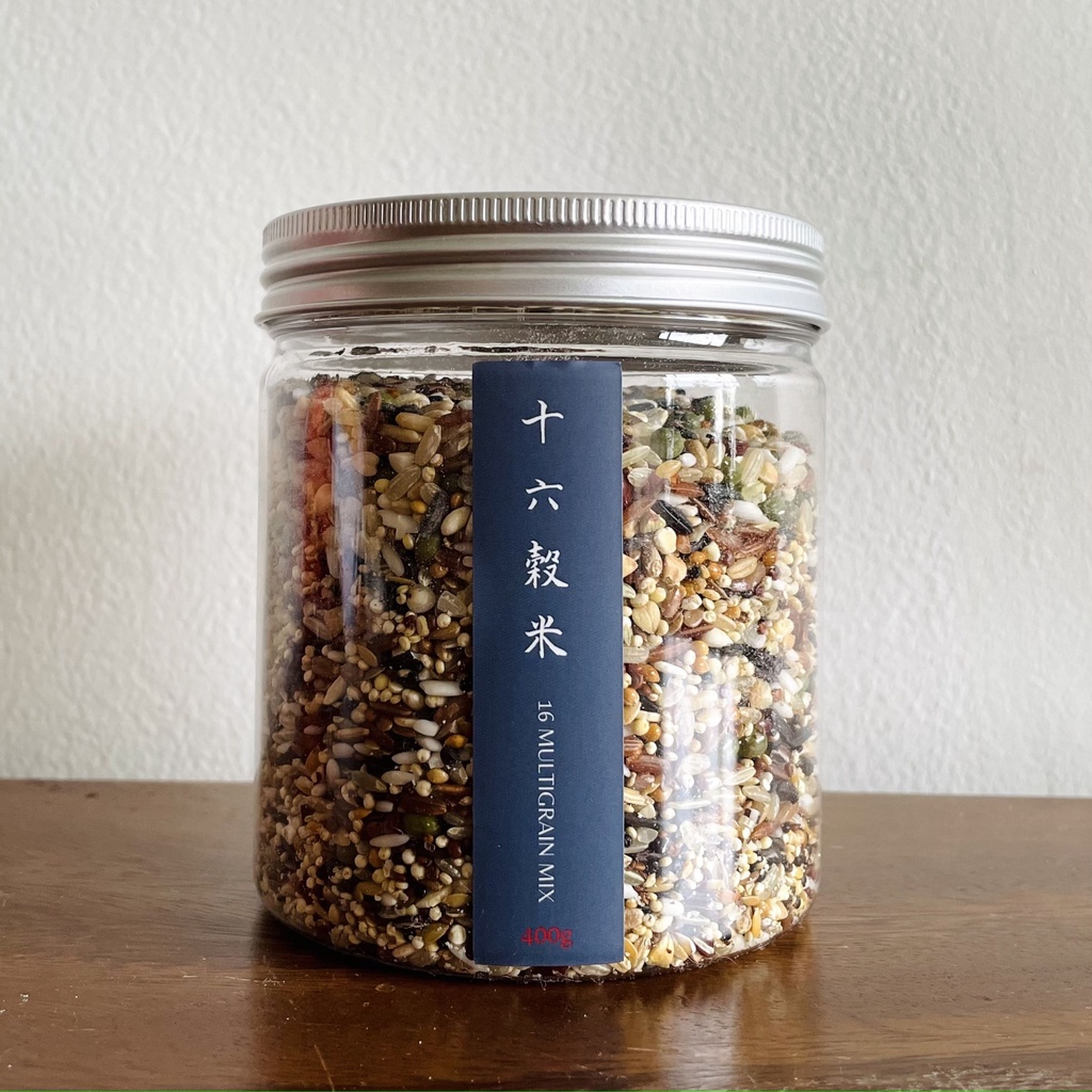16 Multigrain Rice mix | Dapur Oishi | Nasi Sehat Vegan Quinoa Beras Merah Kongbap
