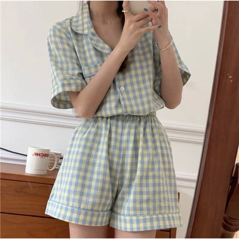 BAJU TIDUR KATUN VIRAL KARAKTER KARTUN LUCU / BAJU TIDUR DEWASA SET PREMIUM SIZE L XL / PIYAMA WANITA SET IMPORT / SETELAN PIYAMA KEKINIAN / BAJU TIDUR CP CELANA PANJANG LENGAN PENDEK ALL SIZE / PAJAMAS / SLEEP WEAR / DAILY SET / BAJU RUMAH