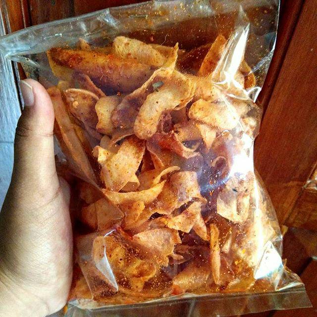 

Kripik singkong pedas