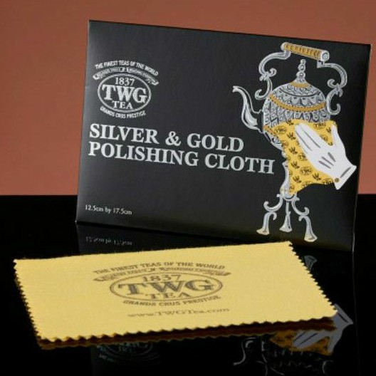 

TWG TEA Silver & Gold Polishing Cloth / Kain Pembersih Peralatan Perak & Emas