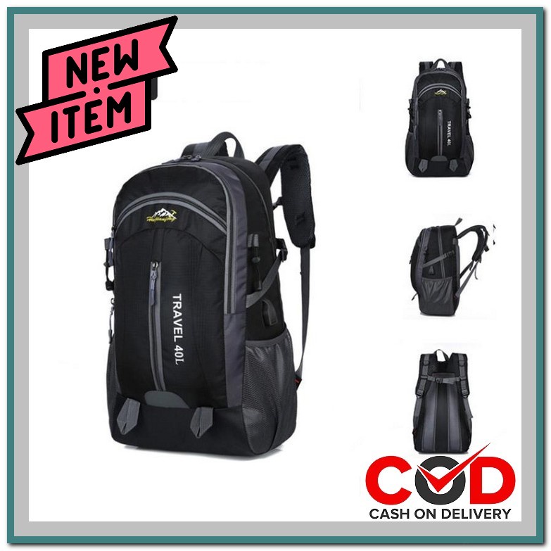 Tas Ransel Gendong Export Backpack Fashion Korea Pria Cowok Jh761 Impor Hongjing Travel Hiking Freek