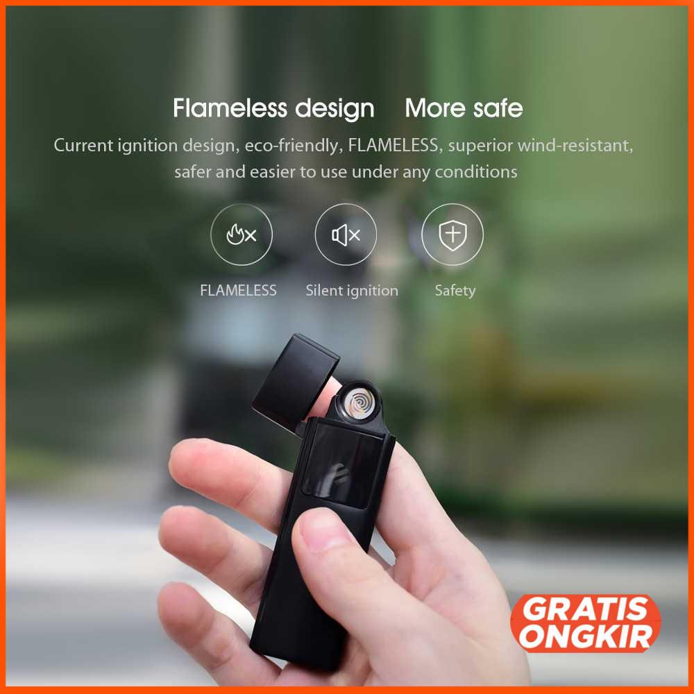 Xiaomi Beebest Korek Api Elektrik Touch Rechargeable Lighter - L101