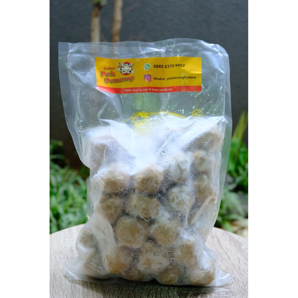 

Paket Bakso URAT (Bakso Urat 40 pcs + BONUS Bakso DAGING CINCANG 2pcs + BONUS kaldu & bumbu kuah)