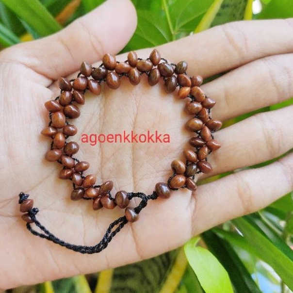 gelang rel melati coklat kokka kaokah