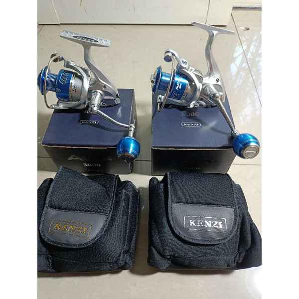 Gulungan pancing reel kenzi AUDI 2000 3000 POWER HANDLE