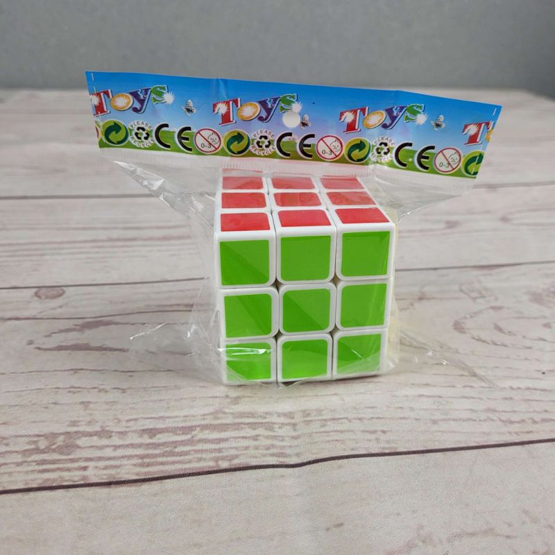 Grab Medan Rubik Cube 3 x 3 x 3 YJ8358 Mainan SENGSO  Warna White/Black