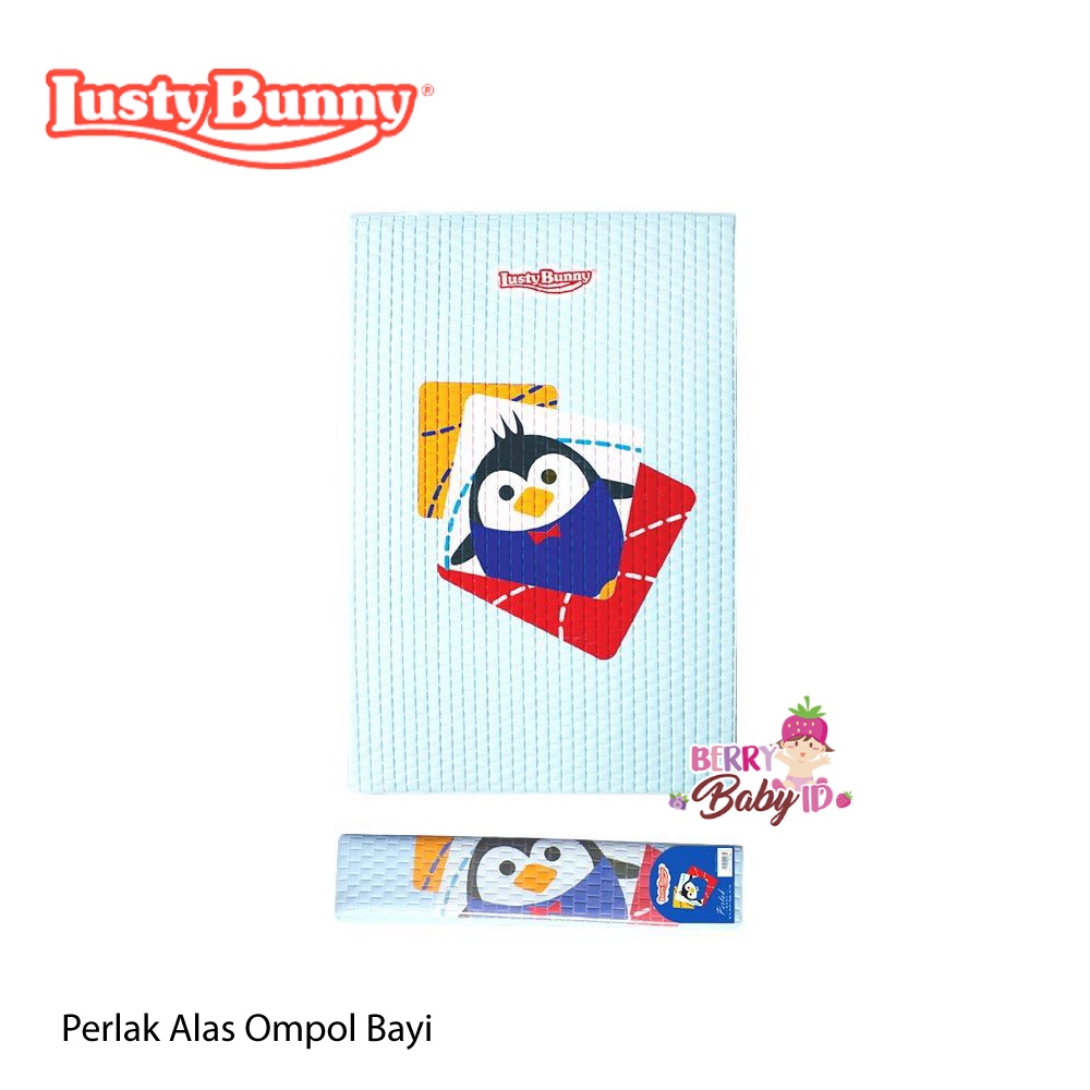 Lusty Bunny Perlak Bayi 55x80cm PK 1745 Alas Ganti popok Waterproof Berry Mart