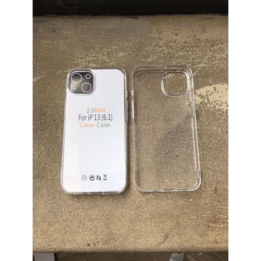 Silicon Bening IPhone 13 | IPhone 13 Mini Jelly Case Bahan Tebal 2.0mm