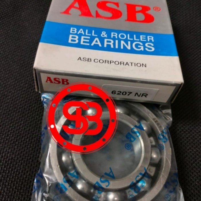 Bearing / Laker / Laher 6207 NR ASB