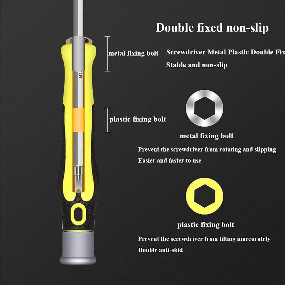 Populer Obeng Universal Anti Slip Handle Bongkar Pasang Perbaikan Elektronik