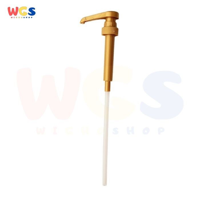 

SIRUP- SIRUP PUMP - POMPA BOTOL SIRUP TRIESTE 8 ML - GOLD / EMAS -SIRUP.